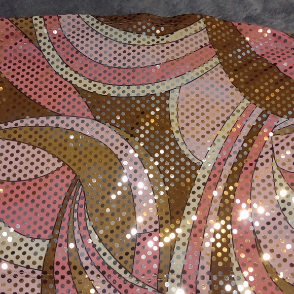 Disco 1970's style strapless top - Picture 2 of 12
